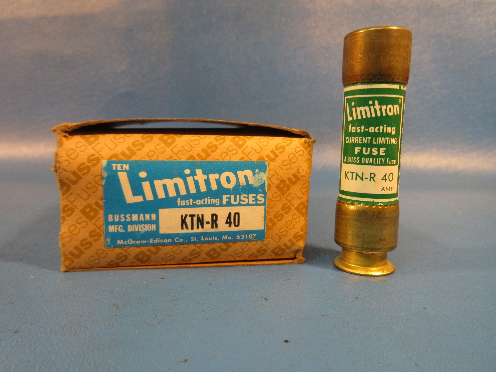 Limitron, KTN-R 40, Fuses 250 V, Class RK1 (Bussmann)