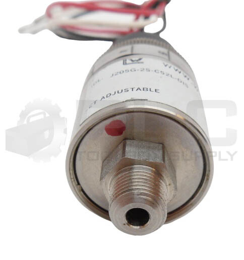 NEW WHITMAN CONTROLS J205G-2S-C52L-DIS PRESSURE SWITCH 5A 250VAC MAX PSIG 5000