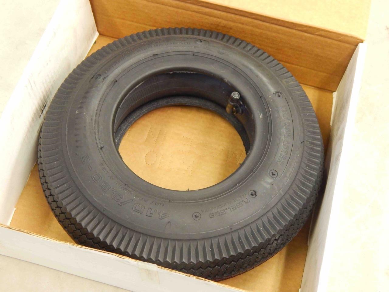 Transmaster 55A47A2-3, 4.10/3.50-6, 2530-01-294-3044 Tubeless Tire & Tube
