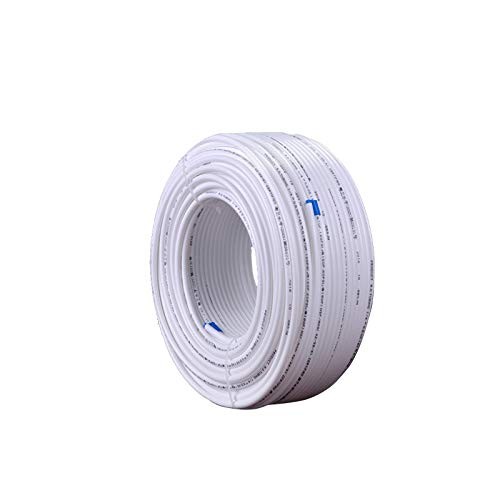White 1/4 RO Tubing at 70Ã‚Â°F-120PSI to 150Ã‚Â°F-60PSI 1/4 Flexible Water Pi…