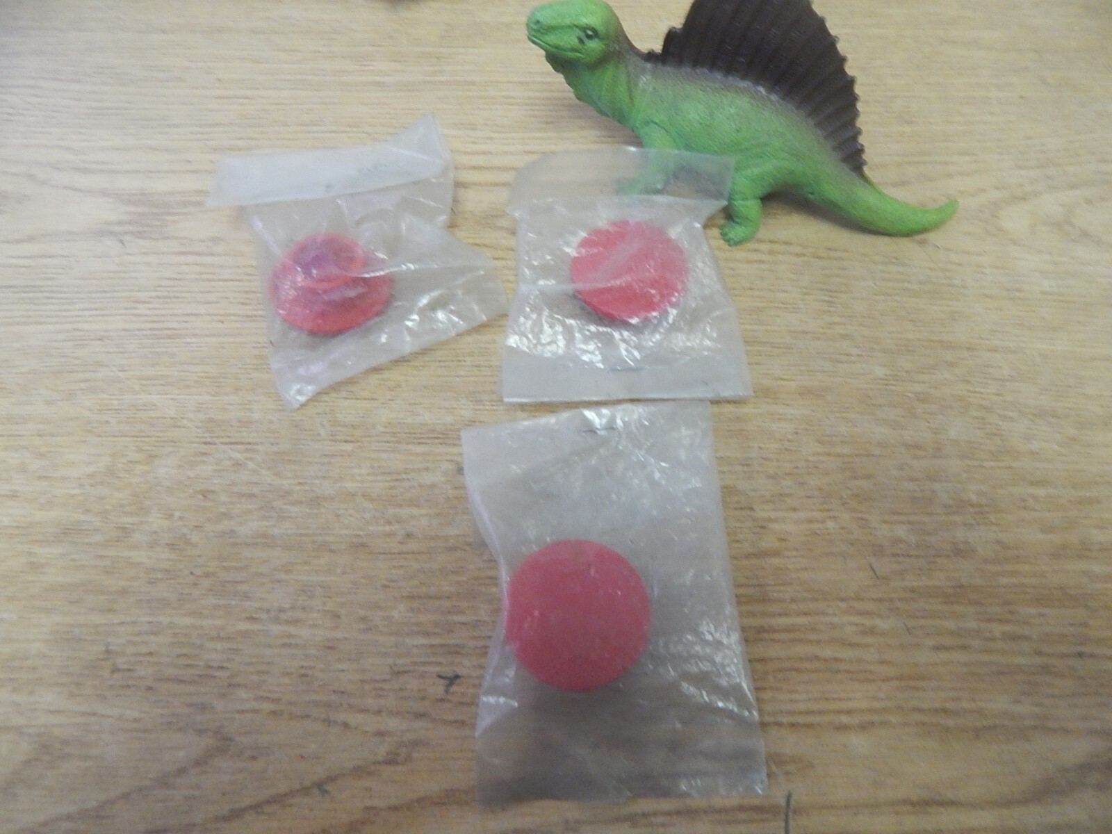 NEW Red Switch Cover/Cap 3/4″ Bore 1-1/2″ W 5/8″ H Lot of 3 *FREE SHIPPING*