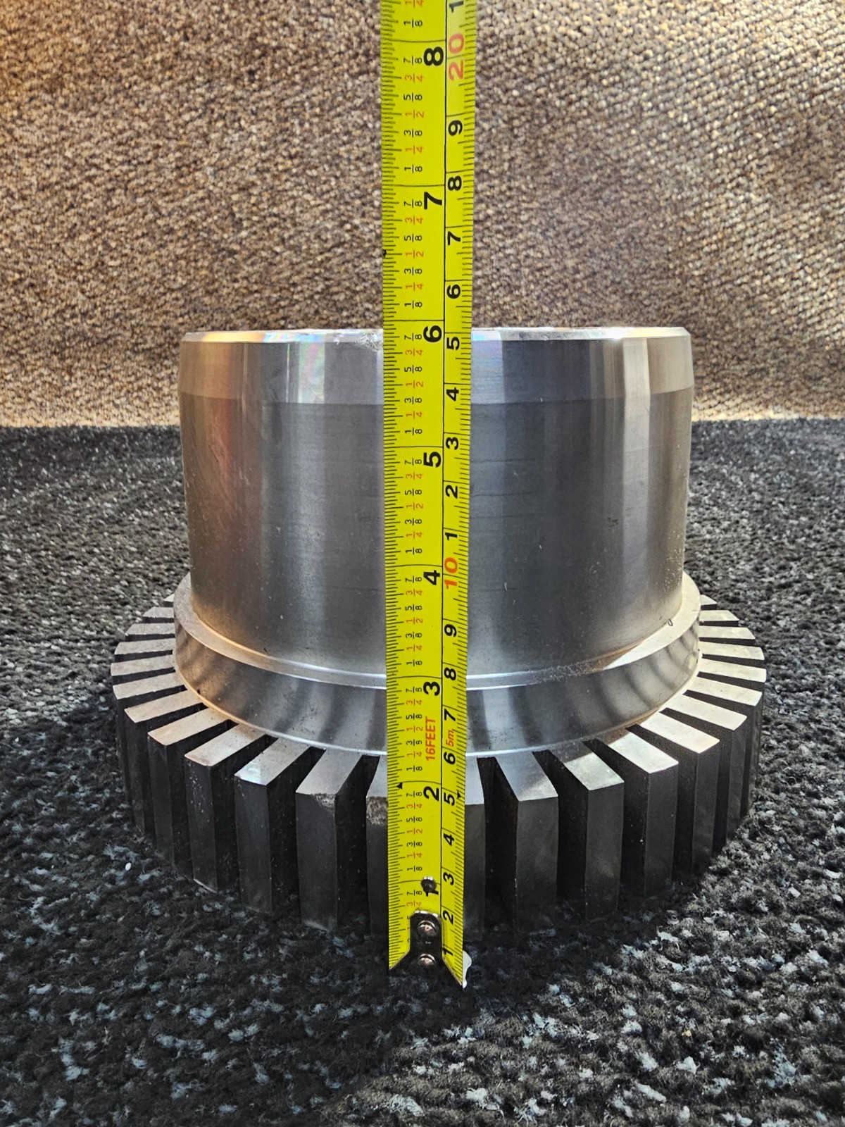 FALK 1120T 4.4965 Grid Coupling Hub Finished w/ Keyway Bore, 4.4965 in Bore Dia