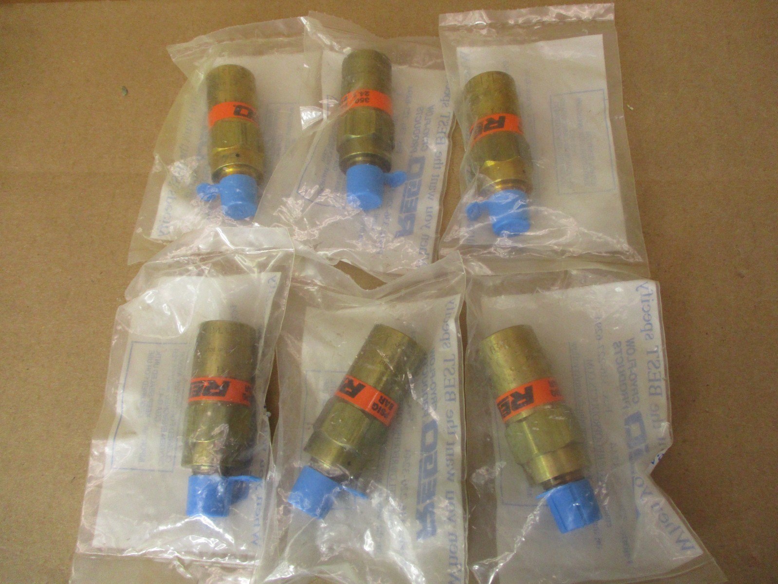 New Lot of 6 Pcs REGO PRV9432T Safety, 25″, Line 350# O2 Clean 53124PRX