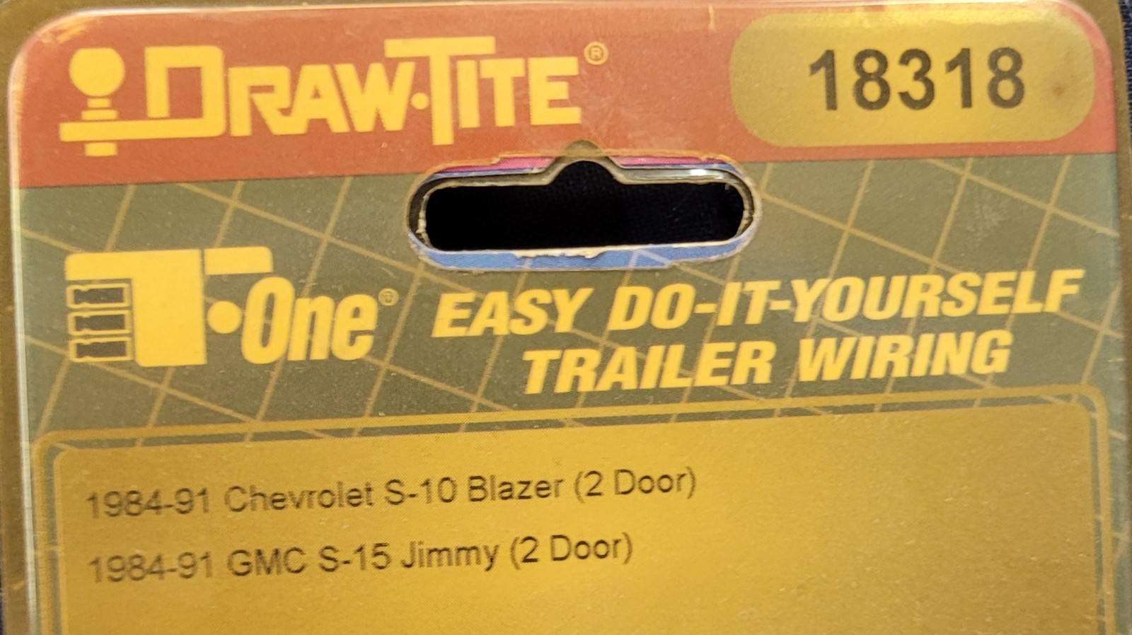 DRAW TITE 18318 or 118318 NEW OLD STACK CHEVROLET & GMC 1984-1991