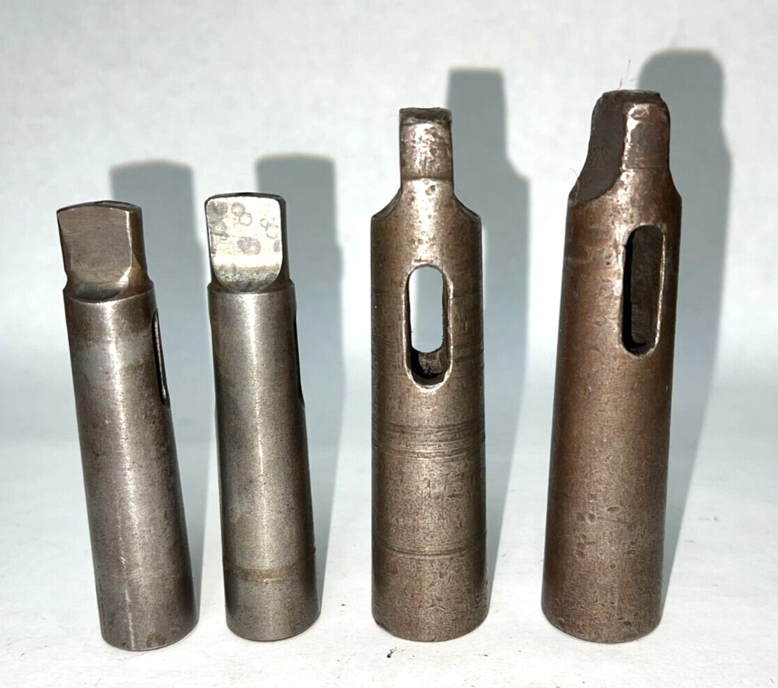 TAPER ADAPTER DRILL ASST LOT OF 4 2-MT3 2-MT2
