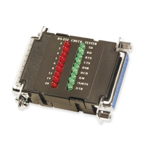 New GC Electronics DB-25 RS-232 Quick Port Tester – P/N 45-1518