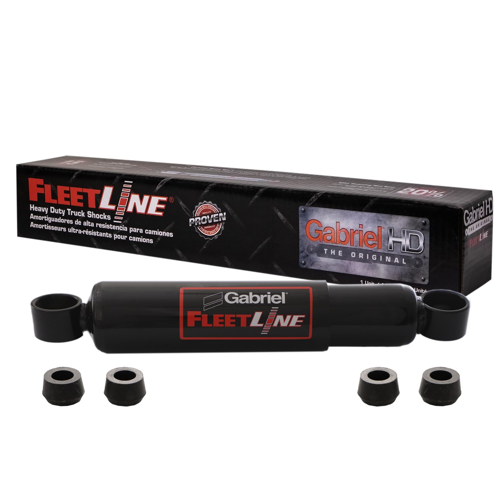 Heavy Duty Front Shock Absorbers for Kenworth T880, Peterbilt Models 1 Pack