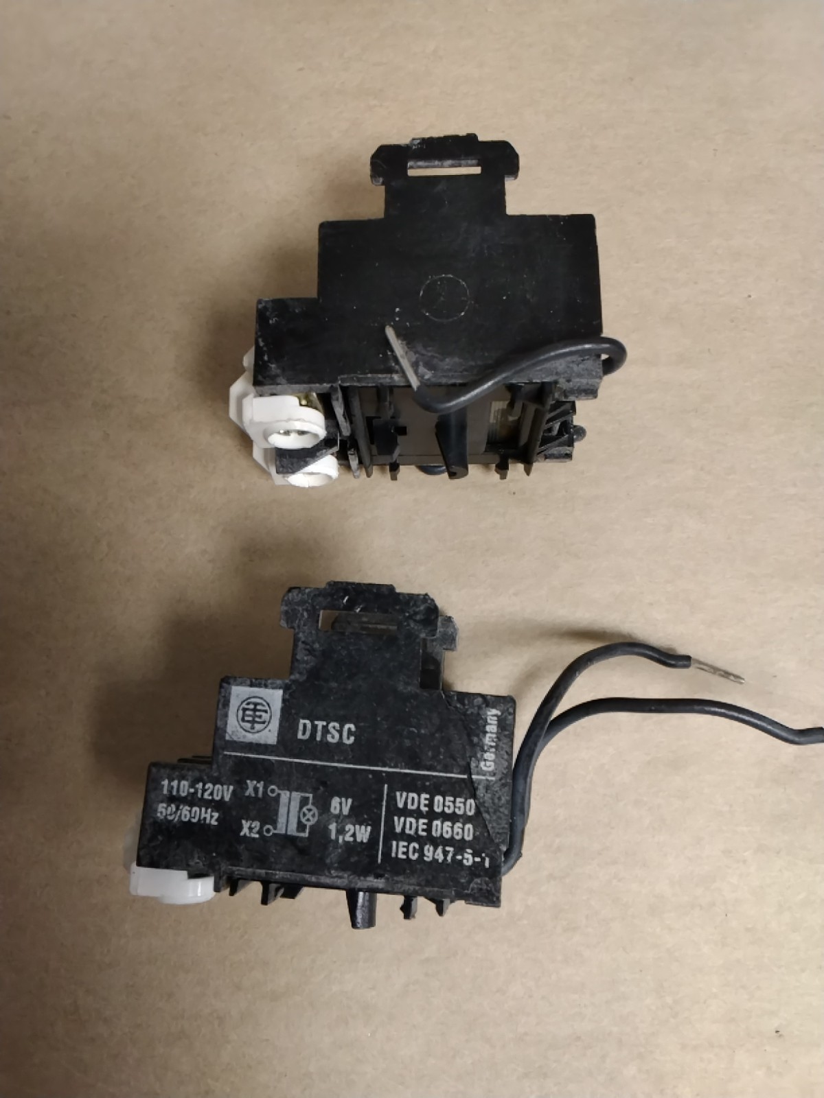 Square D 9001-DTSC Light Module PRI 110V SEC 120V Lot Of 2