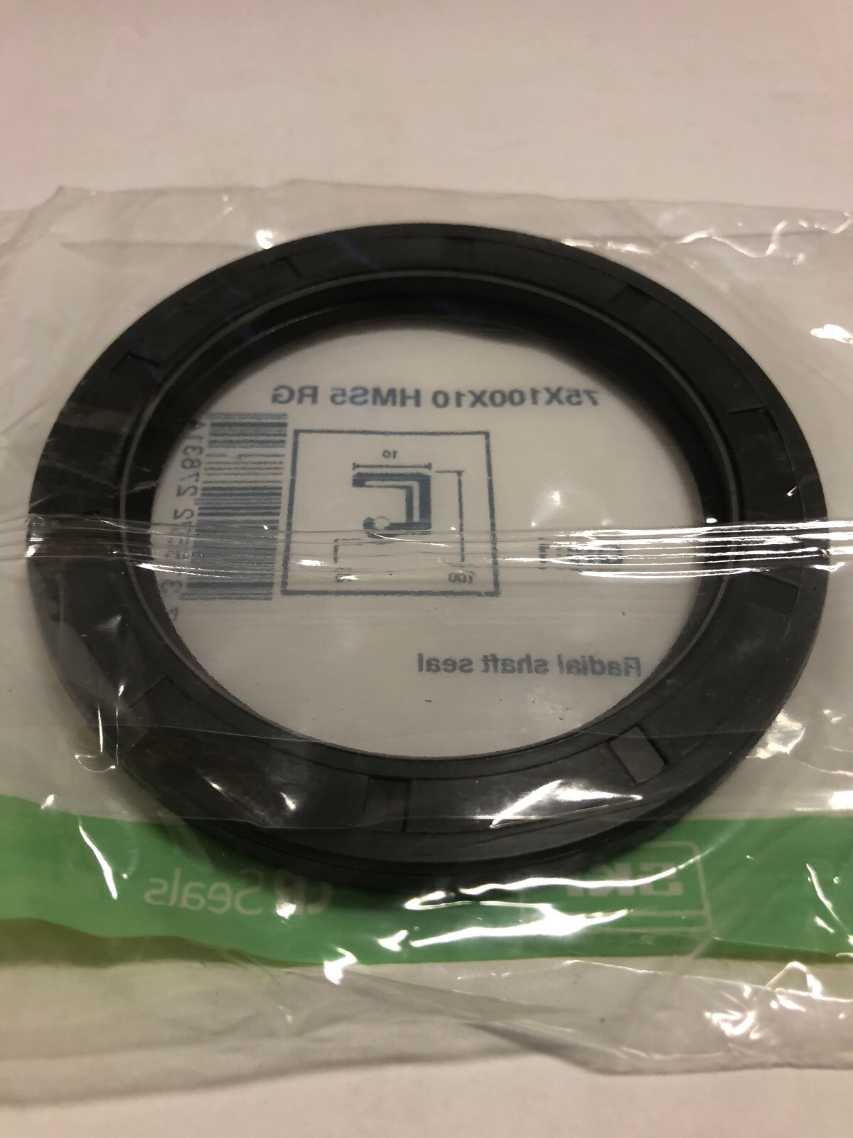 3pc SKF Radial Shaft Seal 75X100X10 HMS5 RG | New Sealed