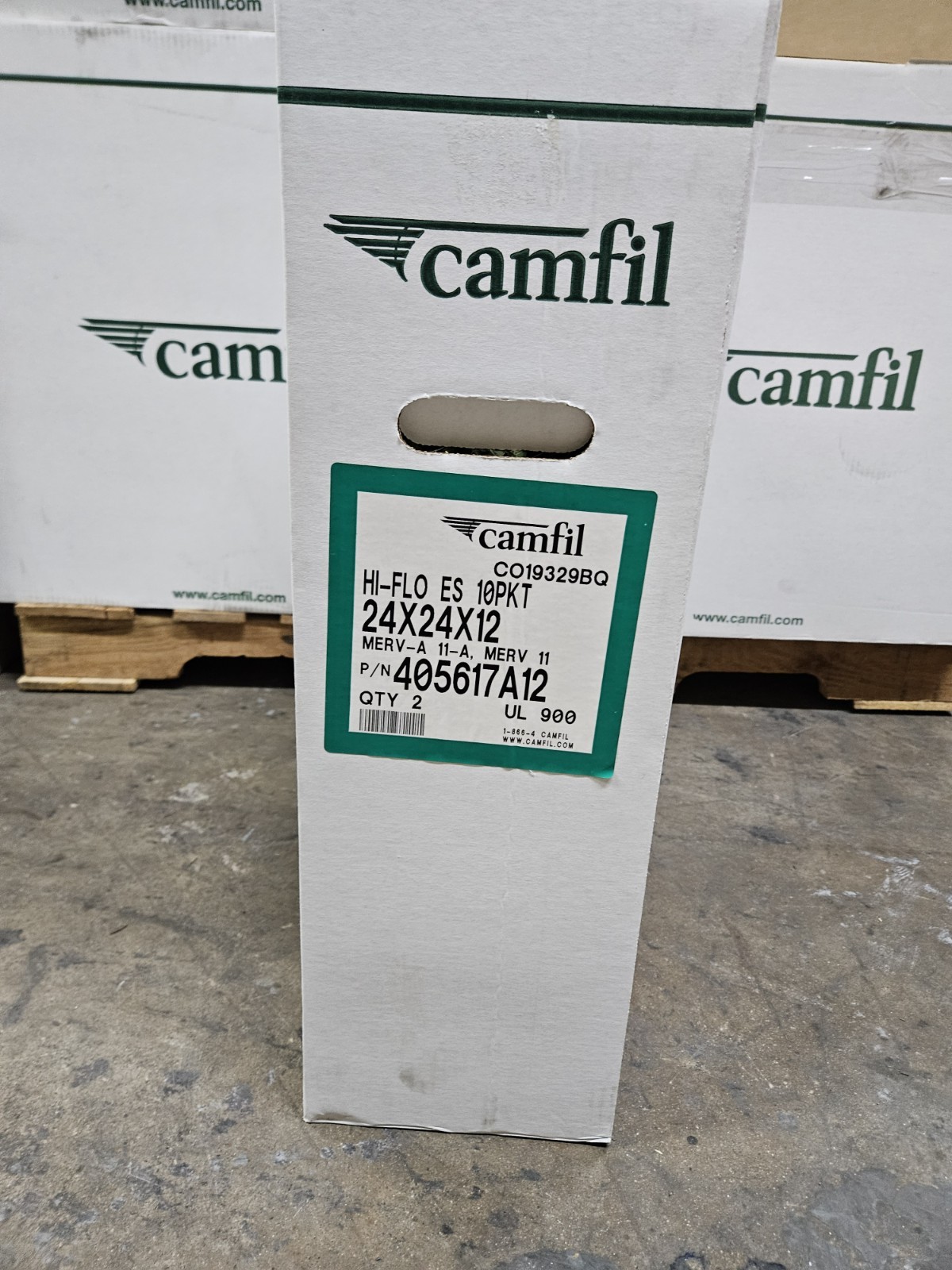 Camfil 24X24x12 405617A12 Bag Filter MERV-A 11A HI-FLOE ES
