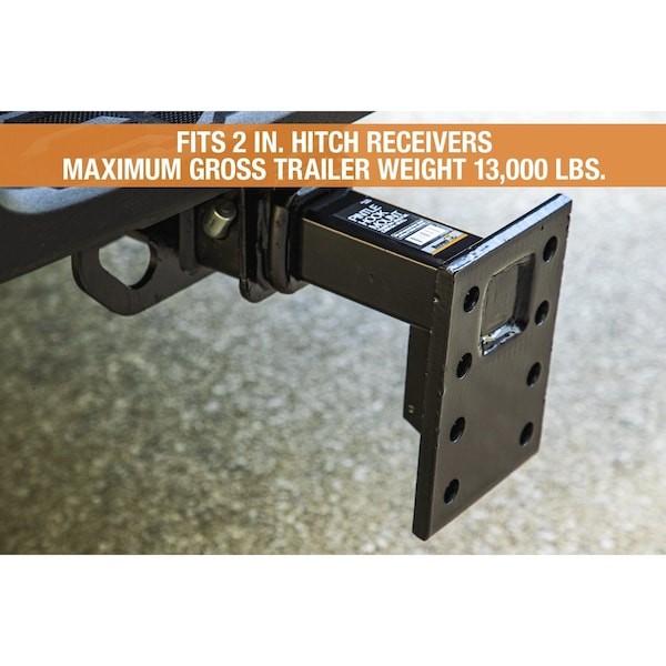 Buyers Products Pm107 Pintle Hook Mount, Gvw 13, 000 Lb.