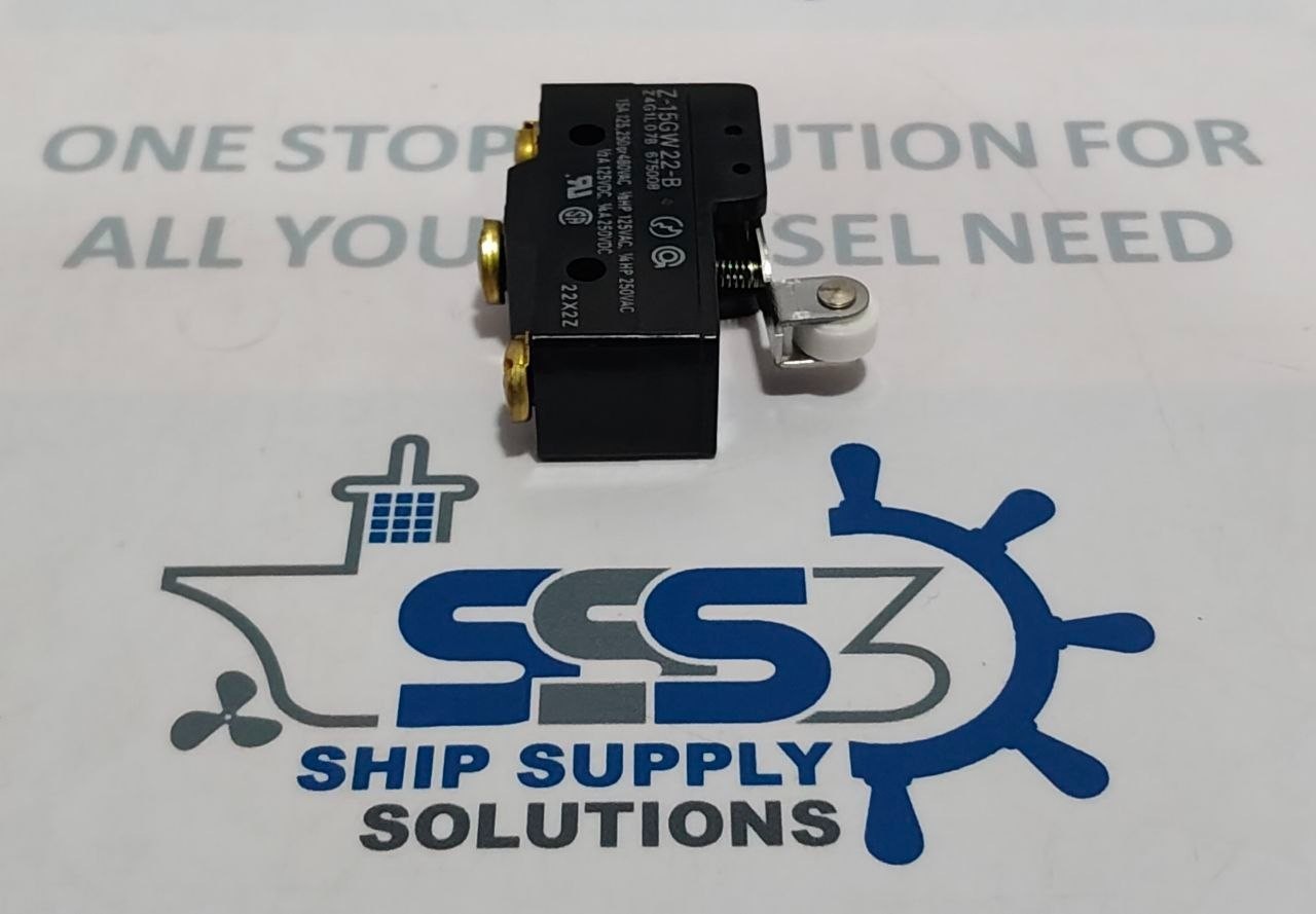 Omron Z-15GW 22-B Micro Switch Z4G1L07B 15A 125, 250 or 480VAC