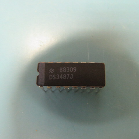 NSC D S3487J Qty of 4 per Lot QUAD LINE DRIVER, CDIP16