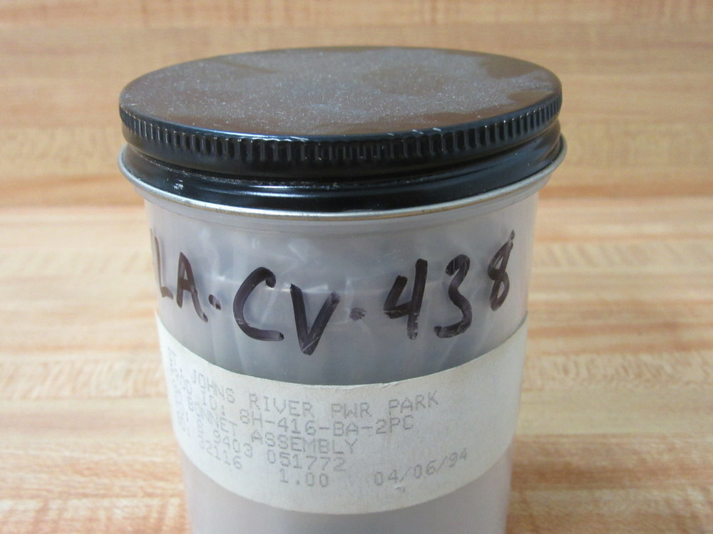 St.Johns 8H-416-BA-2PC Valve 8H416BA2PC