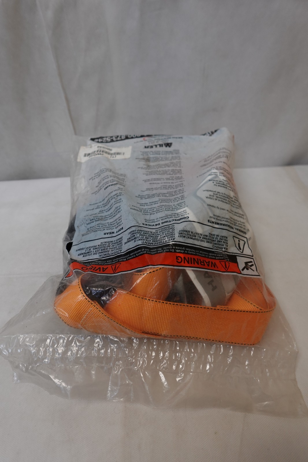 Miller Fall Protection Full Body Harness 400lb Capacity 5WG58 Free Ship T4507/UA