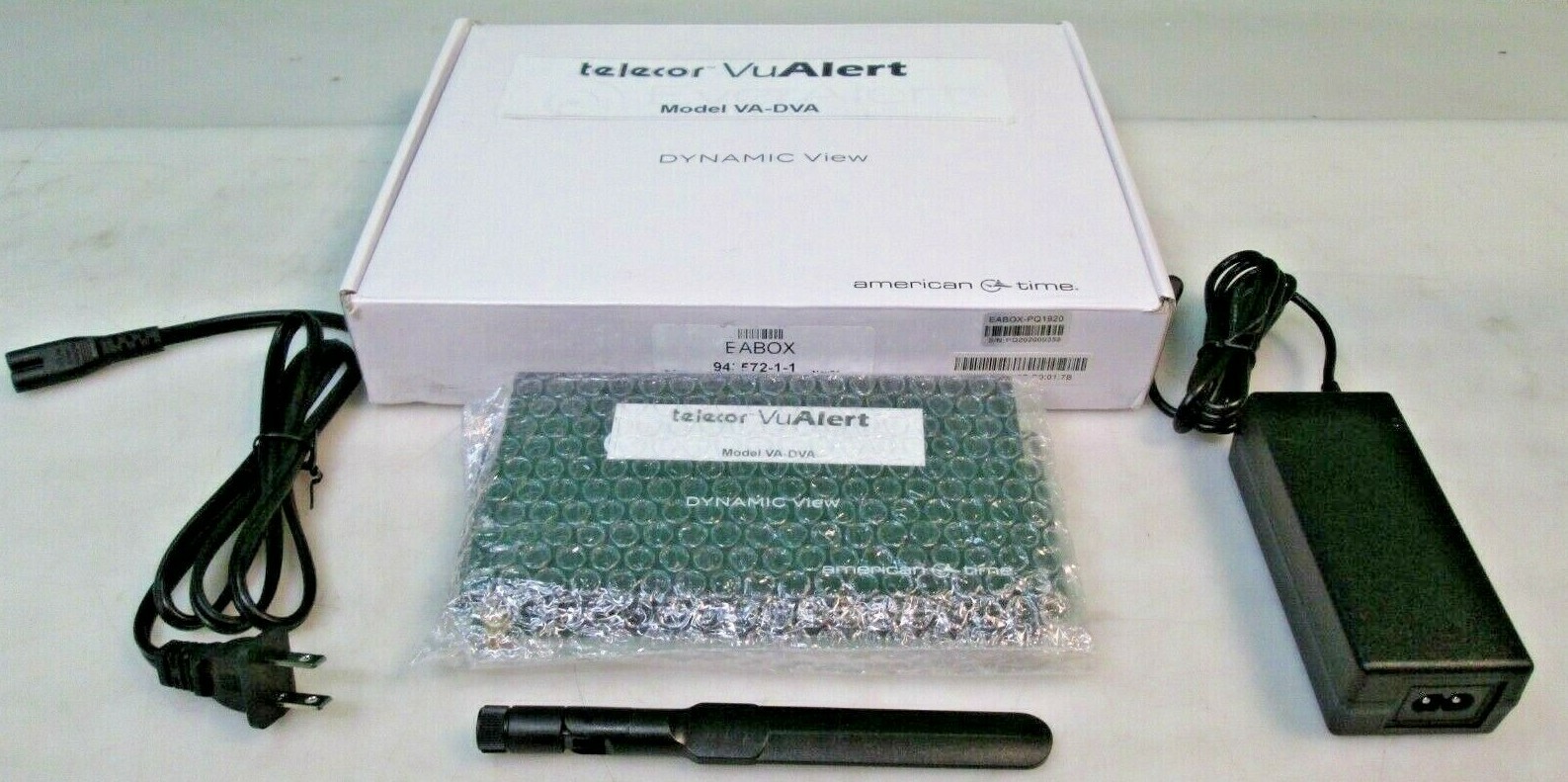 TELECOR VUALERT VA-DVA AMERICAN TIME DYNAMIC VIEW EABOX-PQ1920