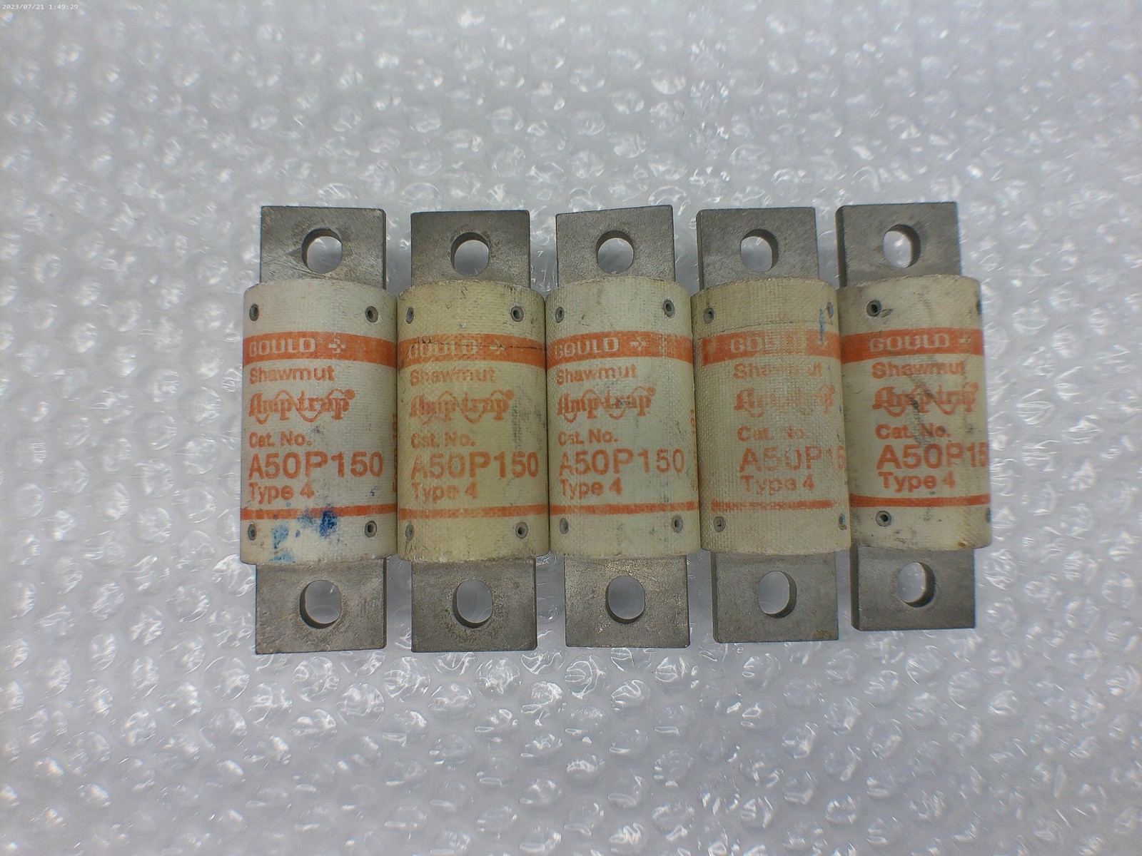 GOULD A50P150 FUSE LOT OF 5 NSNP