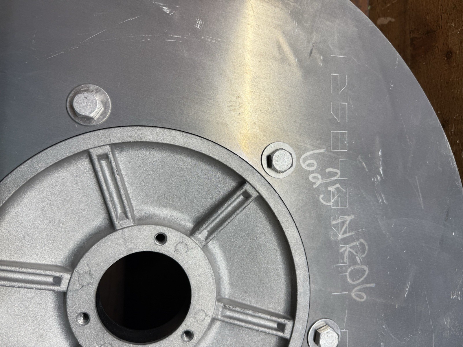 25” Greenheck Aluminum Backwards Inclined Blower Wheel New