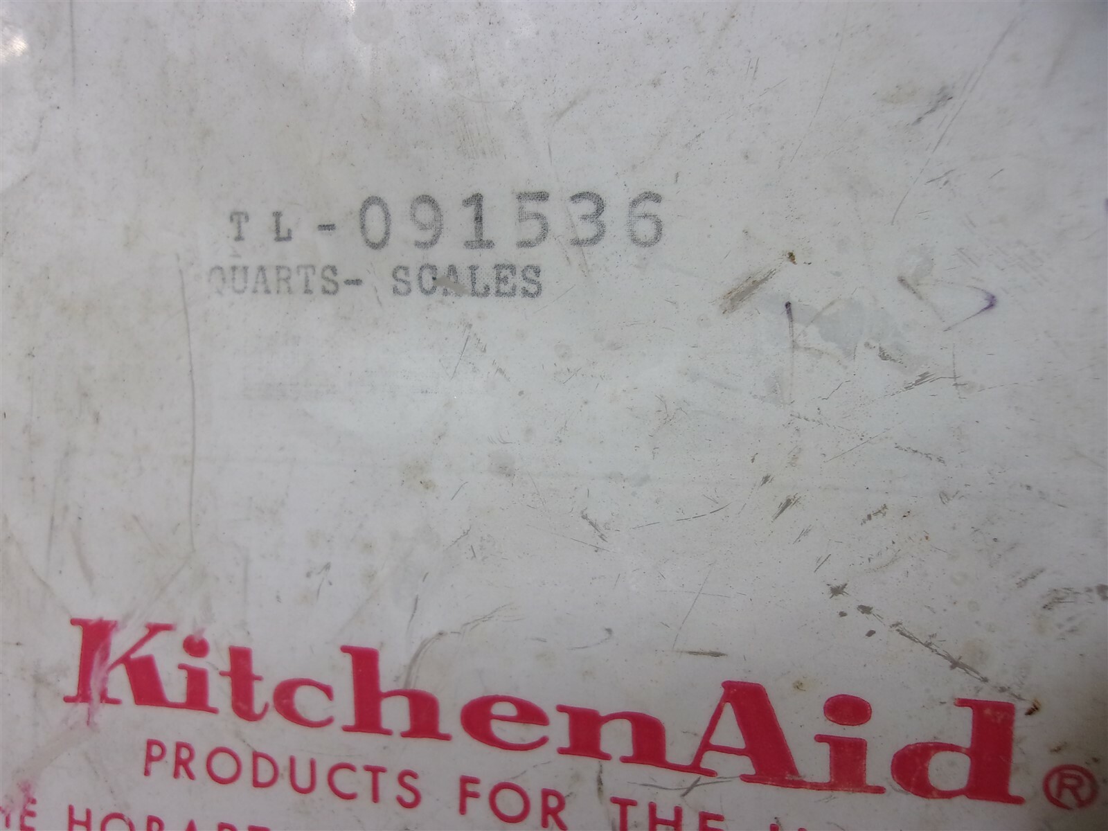 NEW Vintage Hobart KitchenAid Speed Selector Bezel Label TL-091536