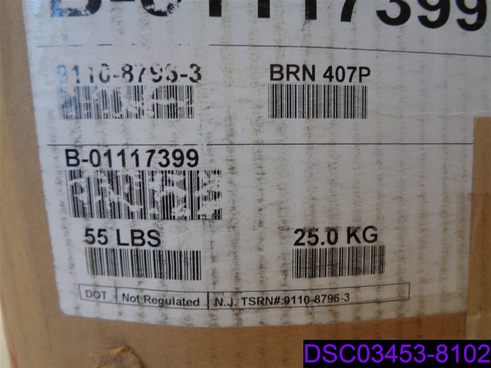 Poly Hufcor Brown 5, 9110-8796-3, B-01117399, 55 lb