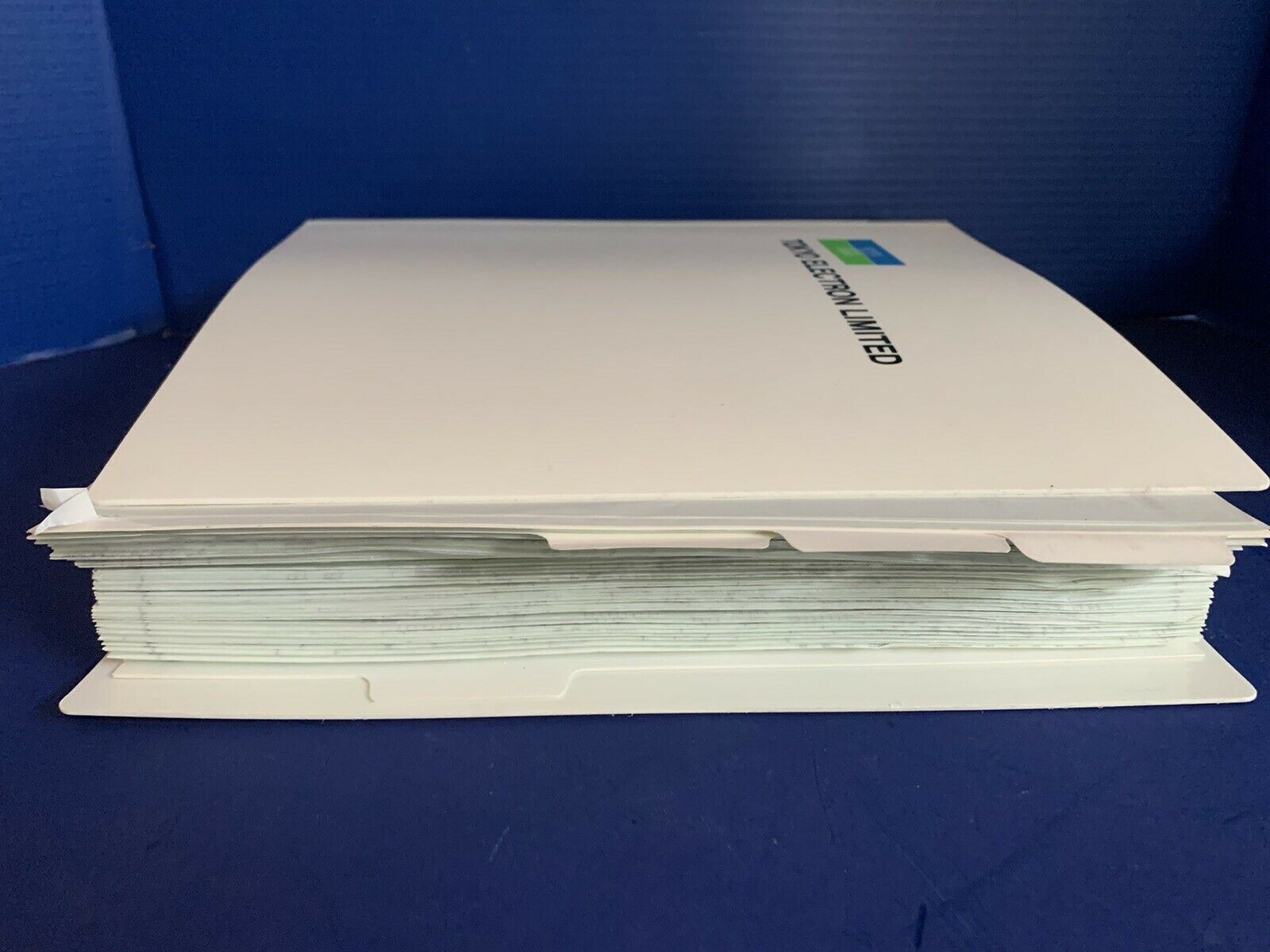 Tokyo Electron ALPHA-8S-E Vertical LP-CVD As-D-Poly Electrical Drawing Book