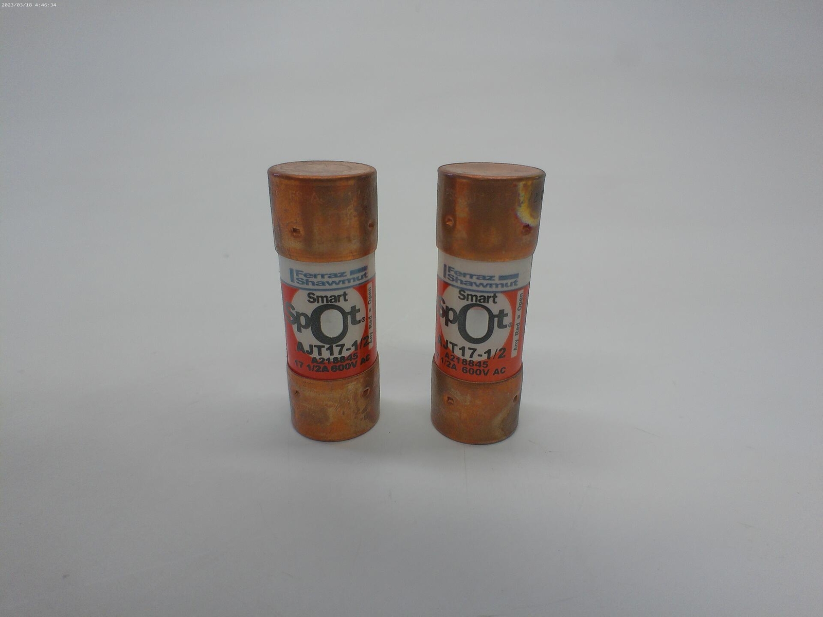 GOULD SHAWMUT AJT17-1/2 FUSE LOT OF 2 NSNP