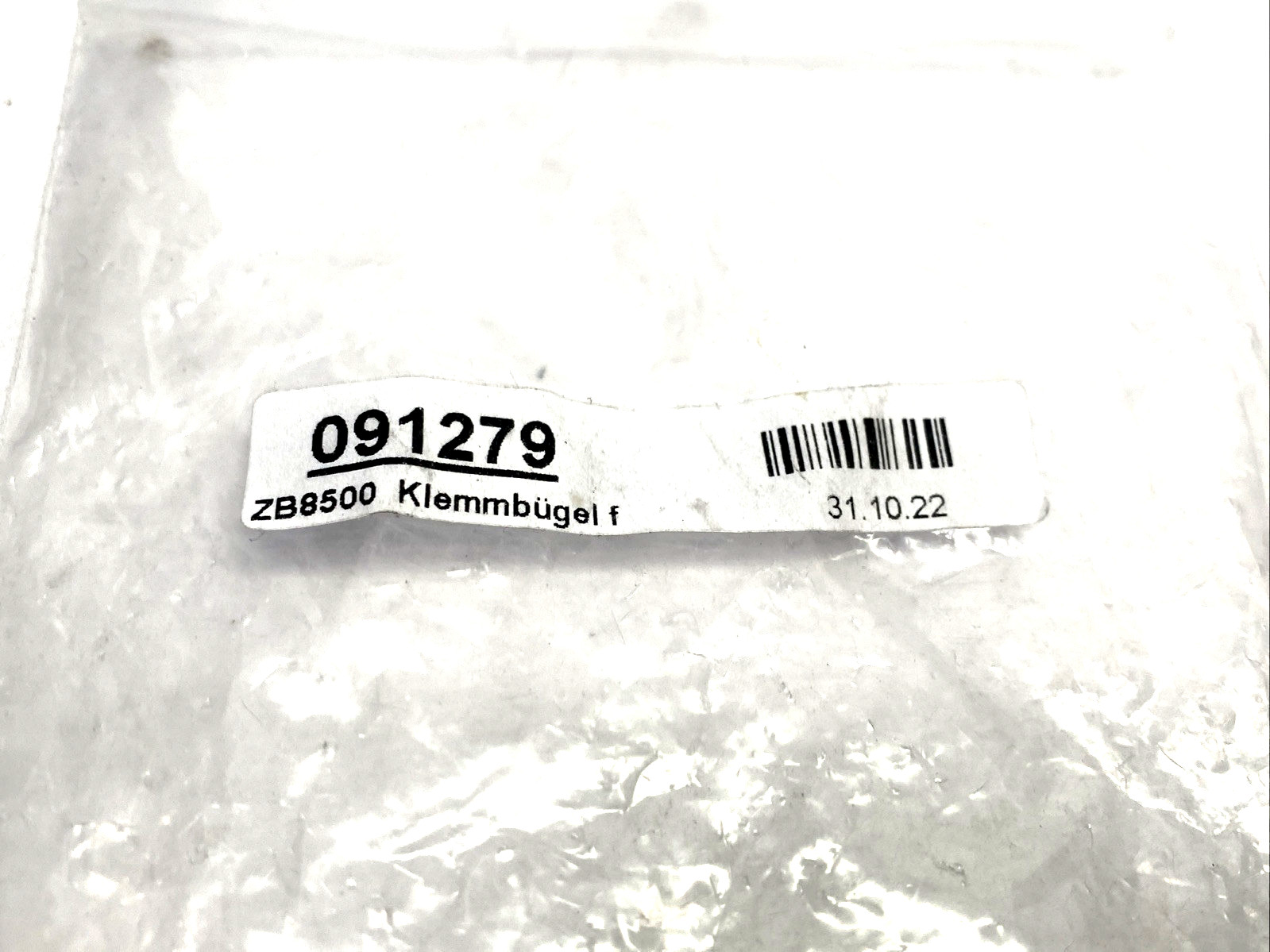 Beckhoff ZB8500 Clamp Strap Screw For Shield Connection 091279 10-PACK