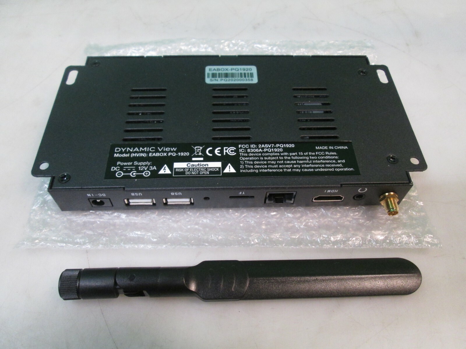 TELECOR VUALERT VA-DVA AMERICAN TIME DYNAMIC VIEW EABOX-PQ1920