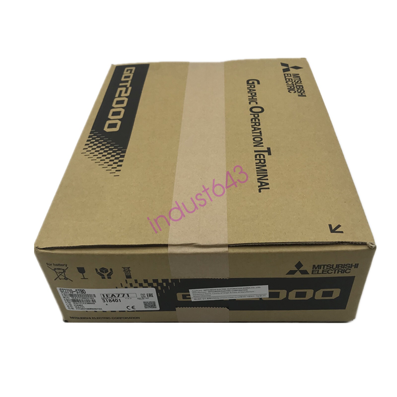 MITSUBISHI HMI GT2710-STBD Touch Panel GT2710STBD New In Box Expedited Shipping