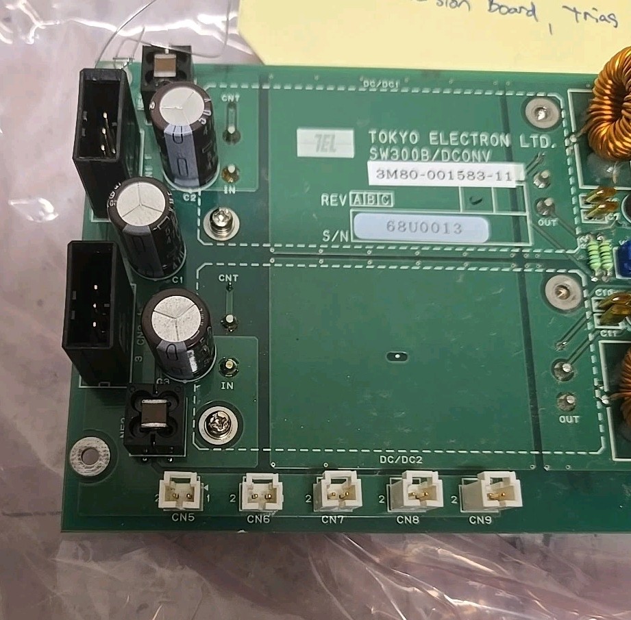 Tokyo Electron TEL 3M80 SW300B/DCONW