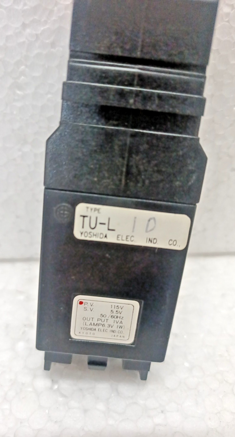 Yoshida Electric TU-L 1 D P. V. 115 V S.V. 505 V 50/60 Hz Output 1 VA