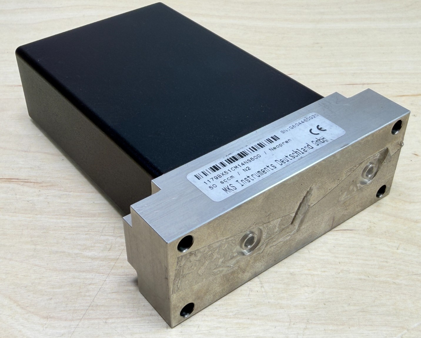 MKS 1179BX51CM14NS500 MASS-FLO Flow Meter, 50 sccm, Profibus