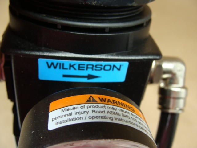 WILKERSON PNEUMATIC AIR PRESSURE REGULATOR B28-04-FKG0 0-0.86MPa 0-125PSIG