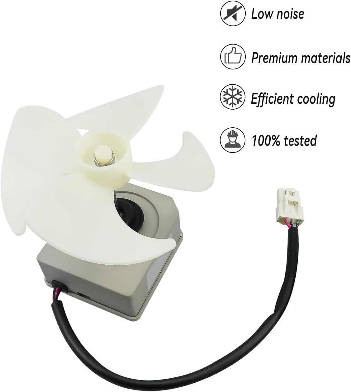 DC12V Refrigerator Evaporator Fan Motor Assembly KBL-48ZWT05-1202A Fit for Frigi