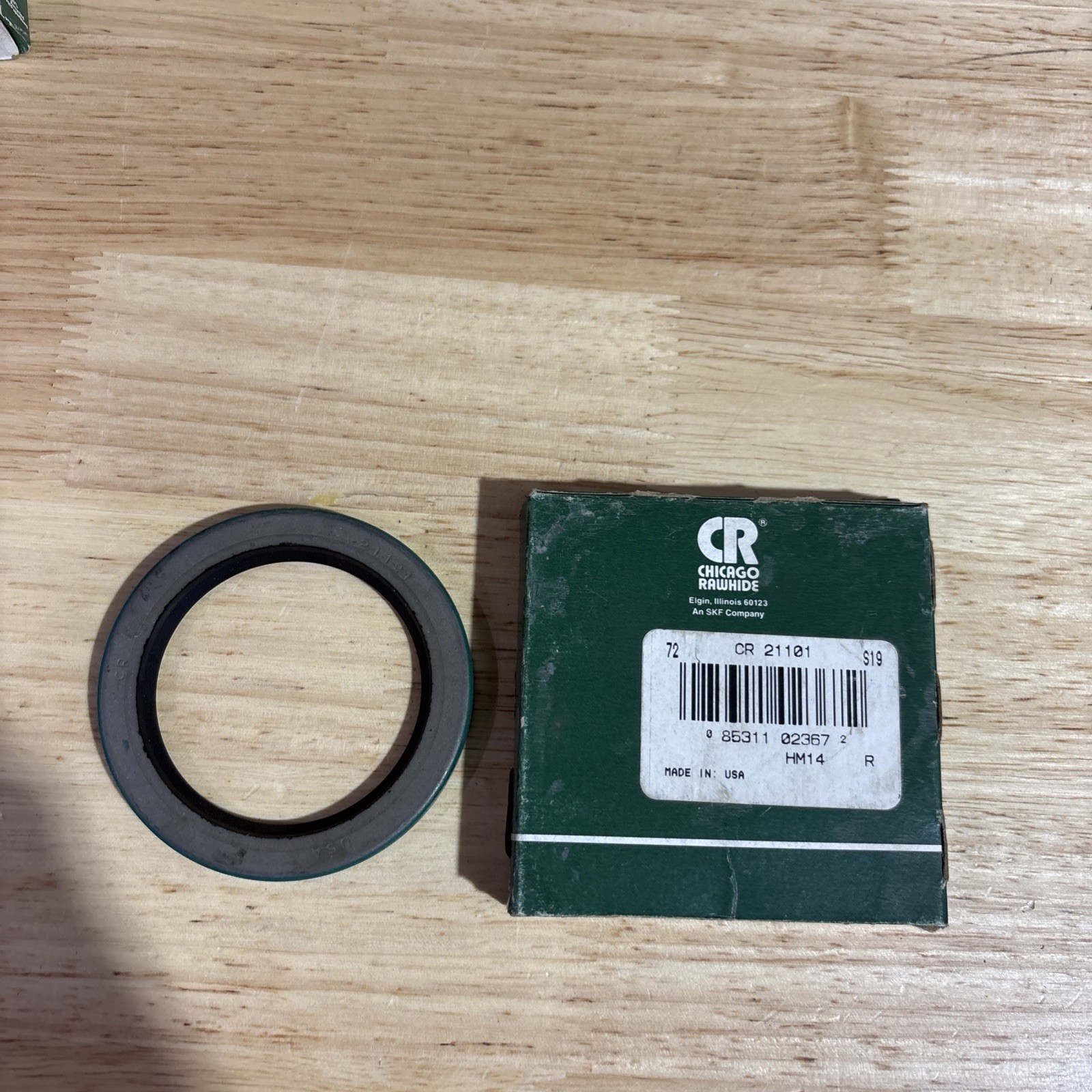 Chicago Rawhide SKF 21101 Oil Seal – 1/4” WD, 2-1/8” ID, 2.879” OD