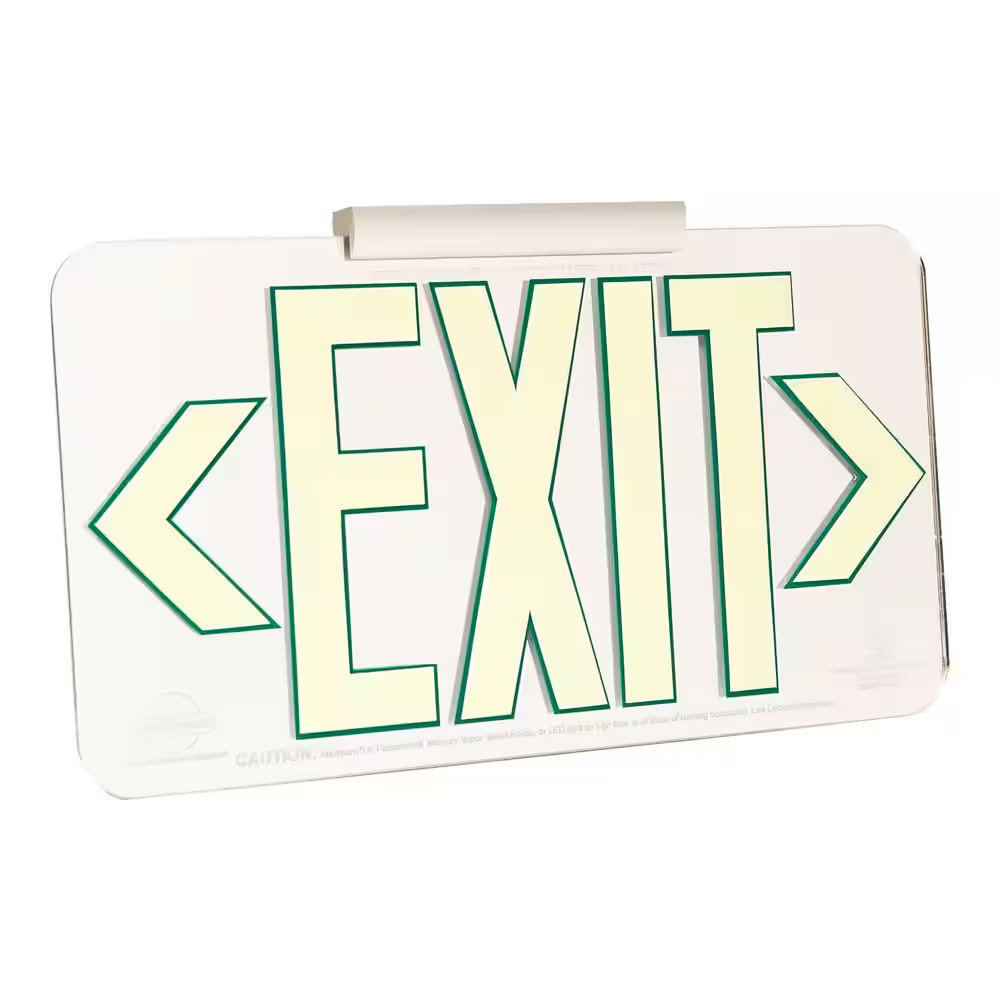 Mirrored 50′ Visibility 5 Fc Rated Energy-Free Photoluminescent UL924 Emergency