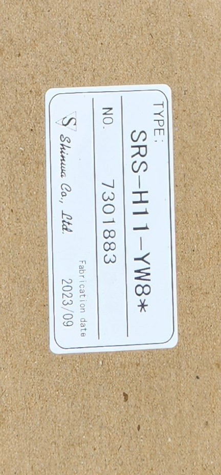 Shinwa SRS-H11-YW8* Industrial Signal Device Yellow Light, Rope Switch