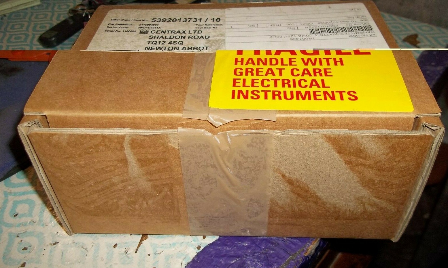 WATTS TRANSDUCER 3WDFG6041A AREVA ISTAT 300 DIAGRAM TN7117001 (WL18)