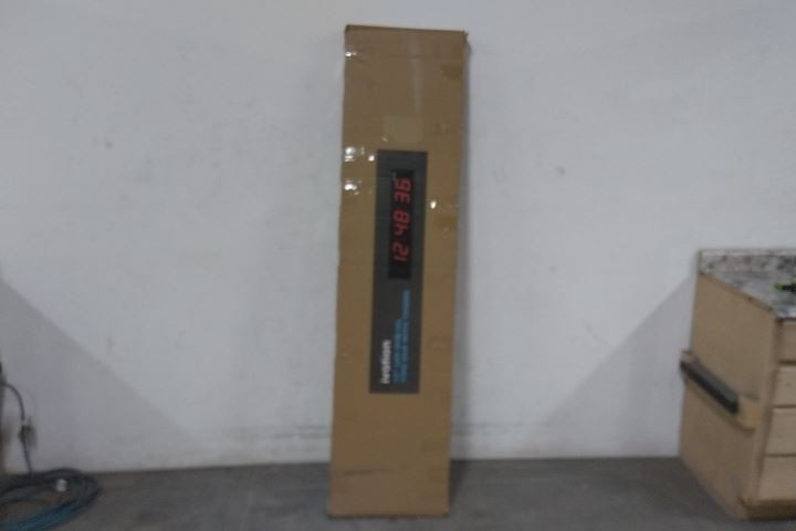 Ivation JID0172TRED 6 Digit 72 In Width Red LED Display Digital Clock