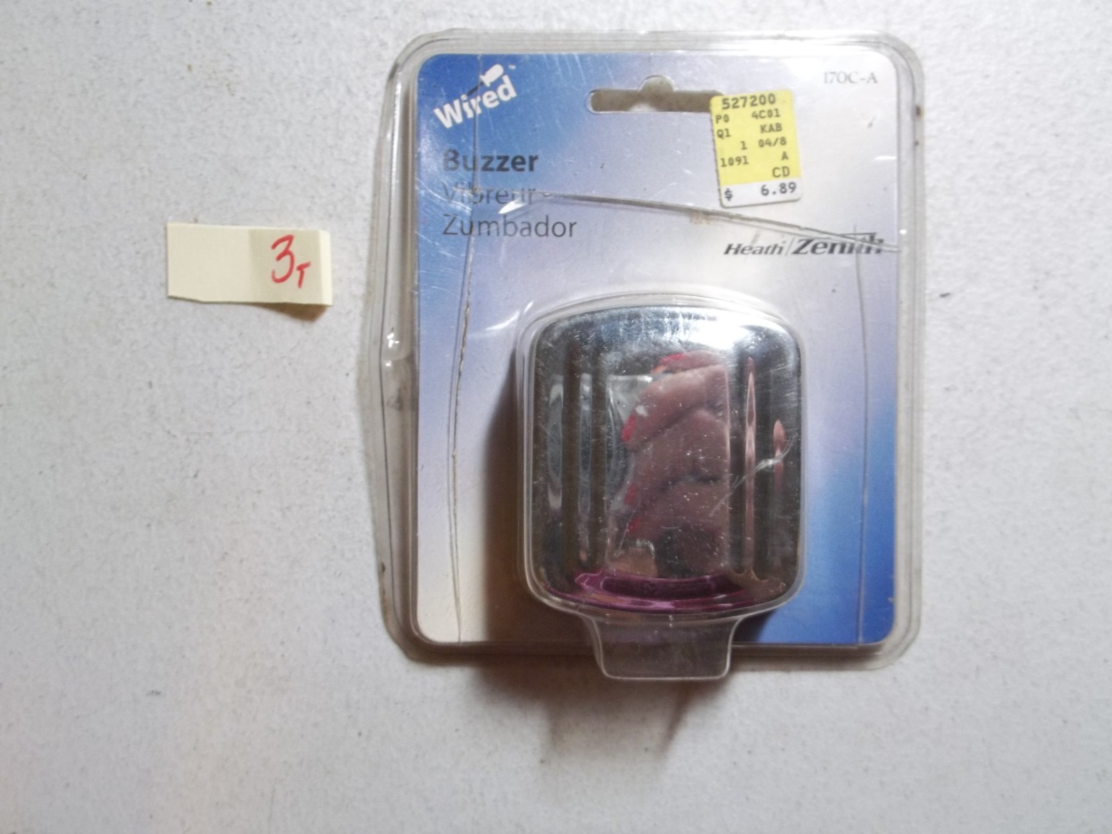 NEW IN PKG ZENITH WIRED DOOR CHIMED BUZZER 170C-A (137-2)