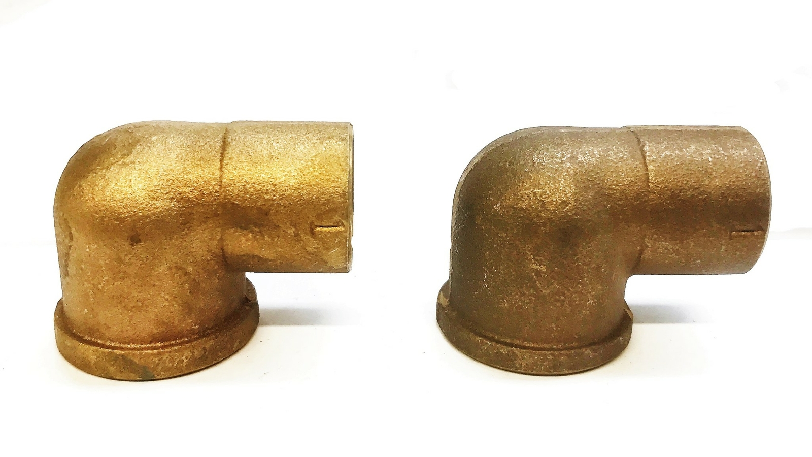 Nibco Bronze 1″ Female x 1″ Sweat 90 Degree Elbow [Lot of 2] NOS