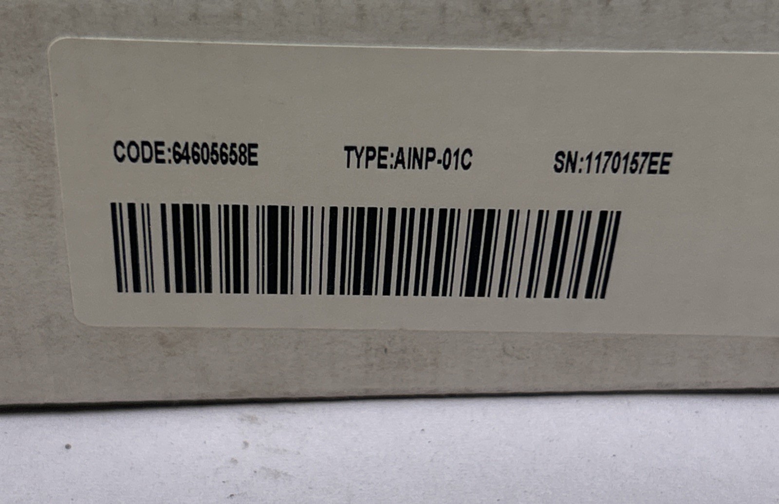 ABB,AINP-01C,INPUT BRIDGE CONTROL BOARD NOS