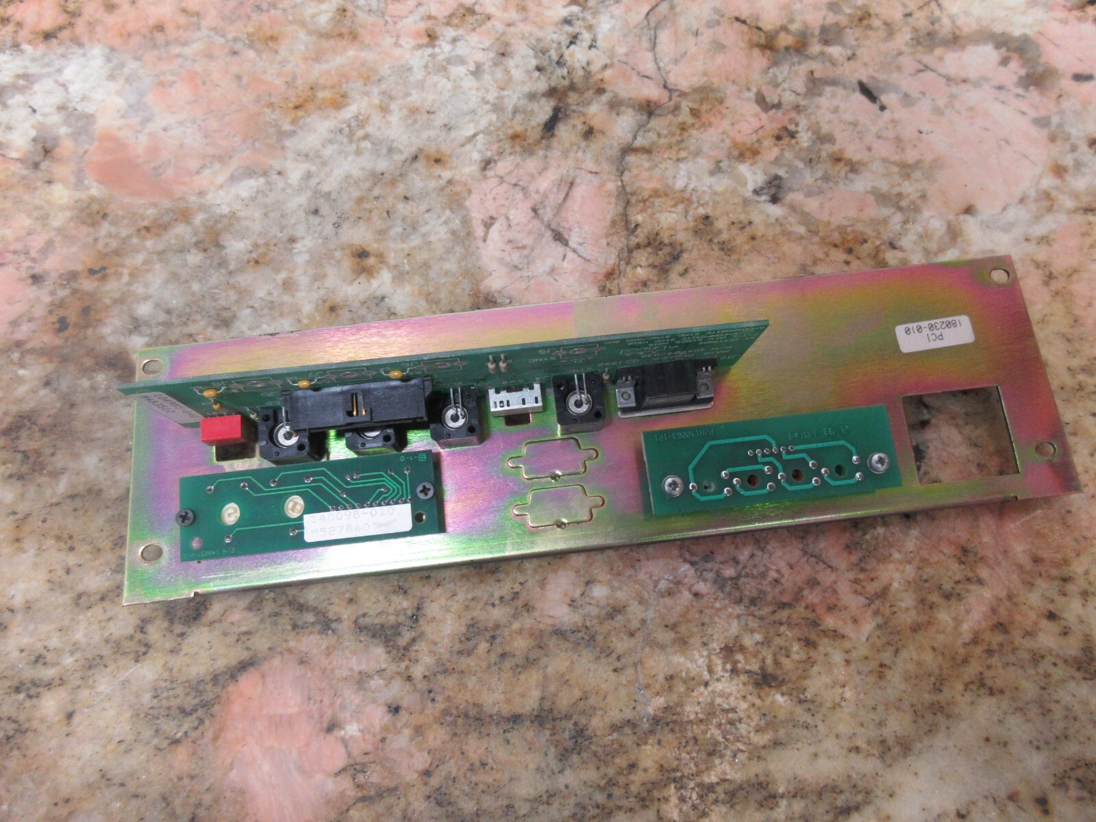 MAHO MH800W CONTROL PANEL PCI 180230-010 104984-030 320402 M483510 104985-040