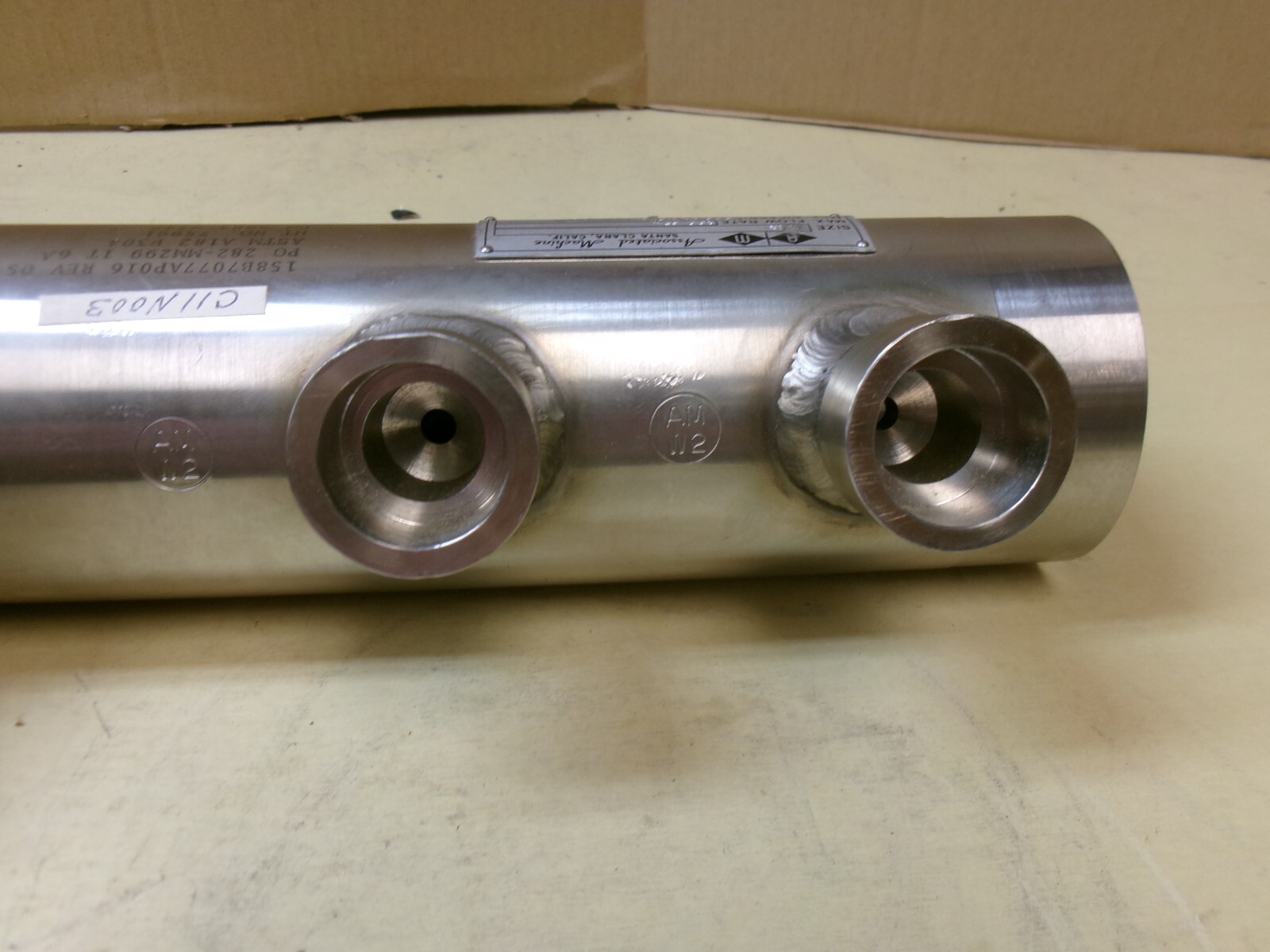 Associated Machine 158B7077AP016 Flow Control 2″ , 100 GPM , 200″ WC