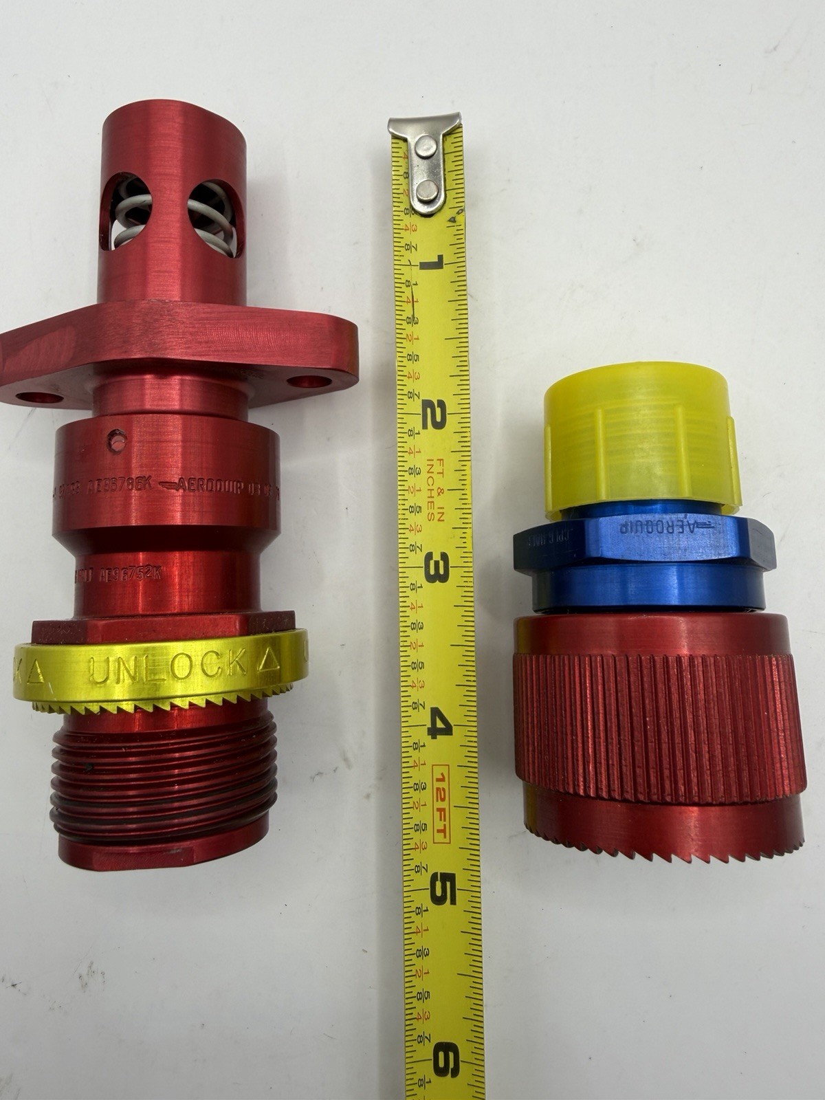 AEROQUIP QUICK DISCONNECT COUPLING ASSEMBLY & HALF (AE96786K & AE96054K)