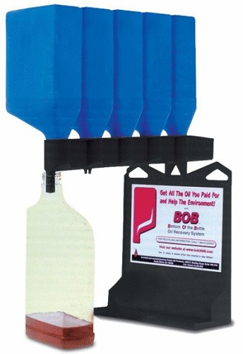 32947 Funnel King B.O.B. Bottom of The Bottle Oil Bottle Draining System