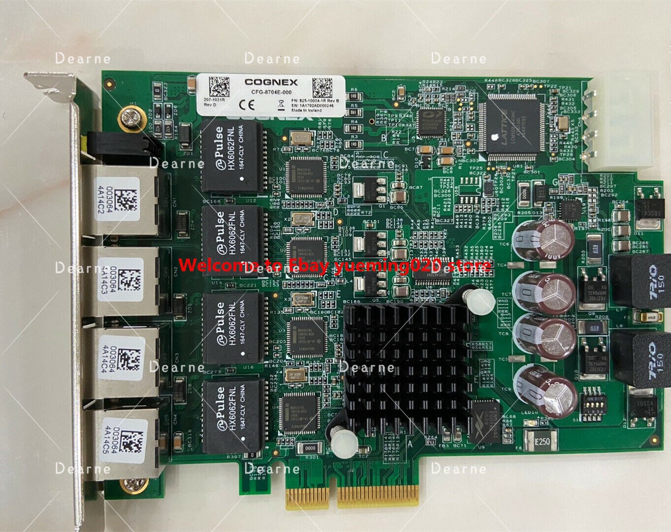 Cognex CFG-8704E-000 207-1031R Card