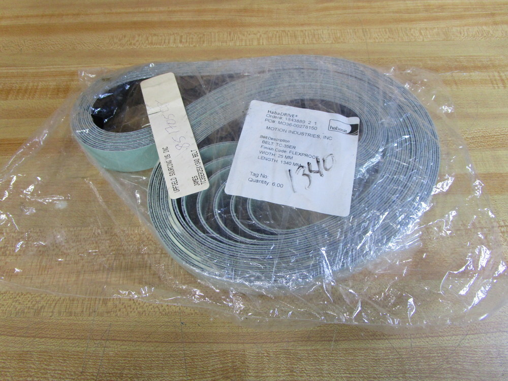 Habasit TC-35ER HabaDRIVE Flat Belt TC35ER 1340 mm