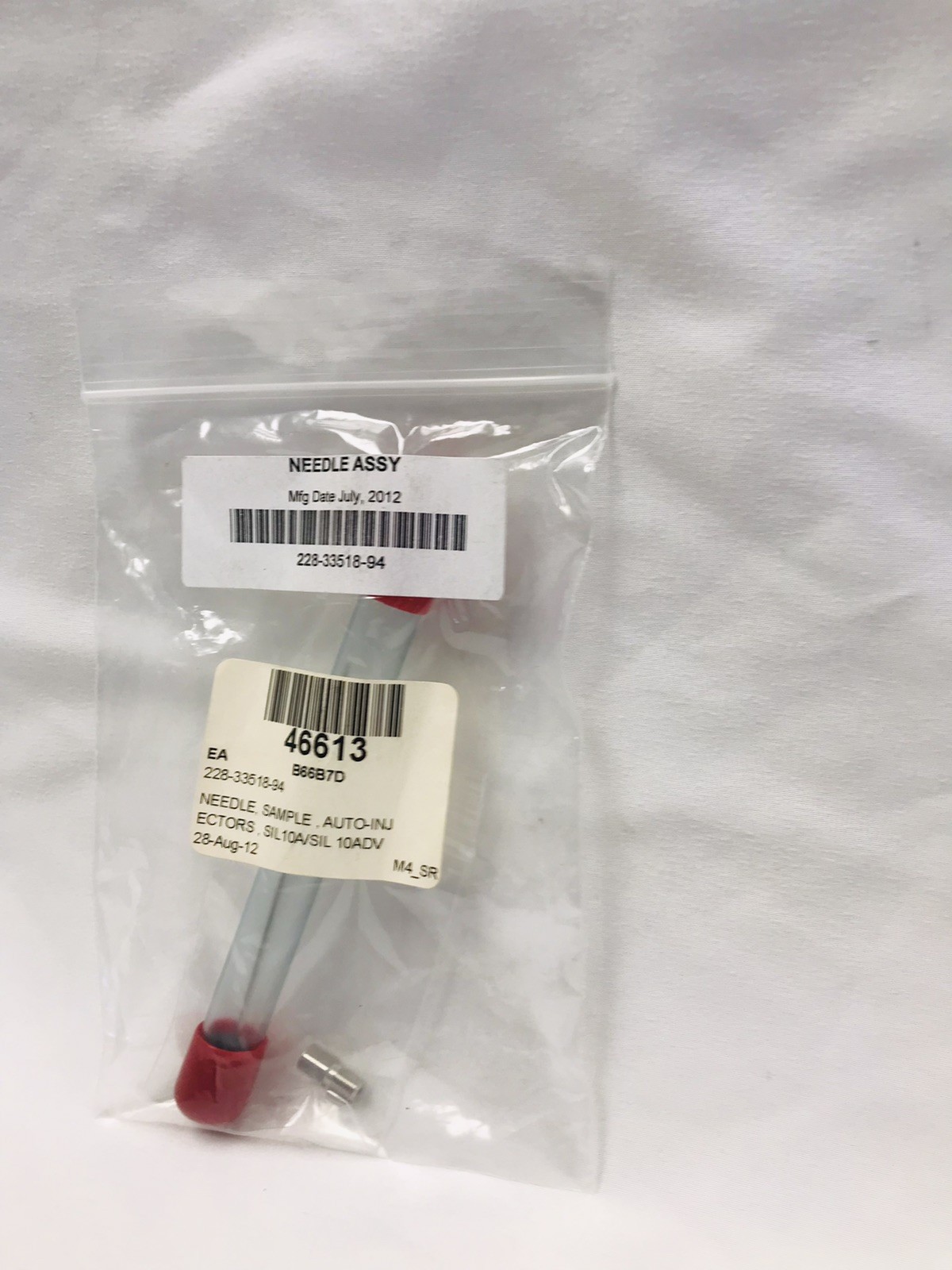 Shimadzu 228-33518-94 Stainless Steel Needle, SIL-10AxL/SIL-10ADvp