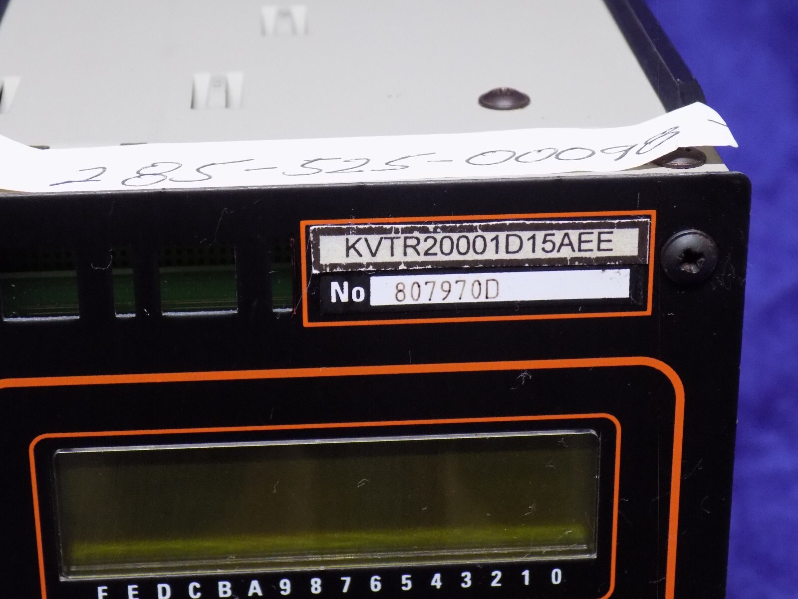 USED WORKING GEC ALSTHOM KVTR20001D15AEE KVTR 200 RELAY